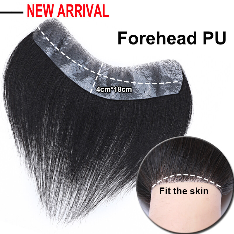 US French Lace Toupee Hair Mens Hairpiece 100% Human Hair Replacement System #1B