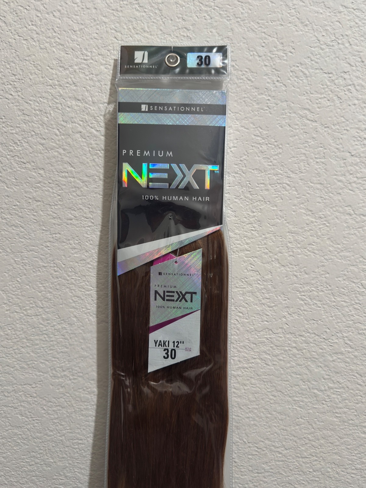 Sensationnel NEXTT 100% Human Hair Yaki Straight Weave 8″ 10″ 12″ 14″ 16″ 18″ Co