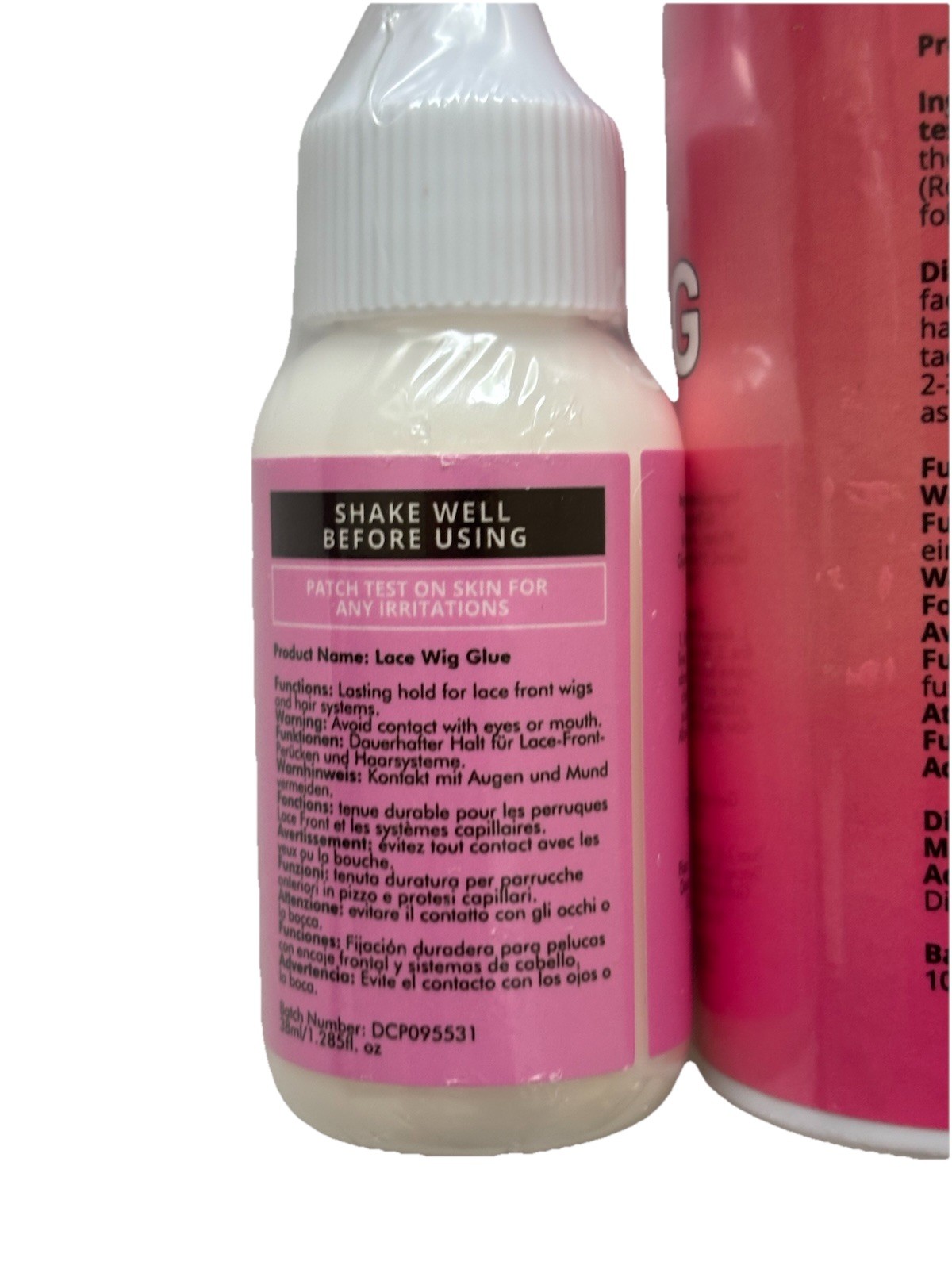 Dola Hair 4-Piece Lace Wig Install Kit – Glue + Melting Spray + Remover + Band