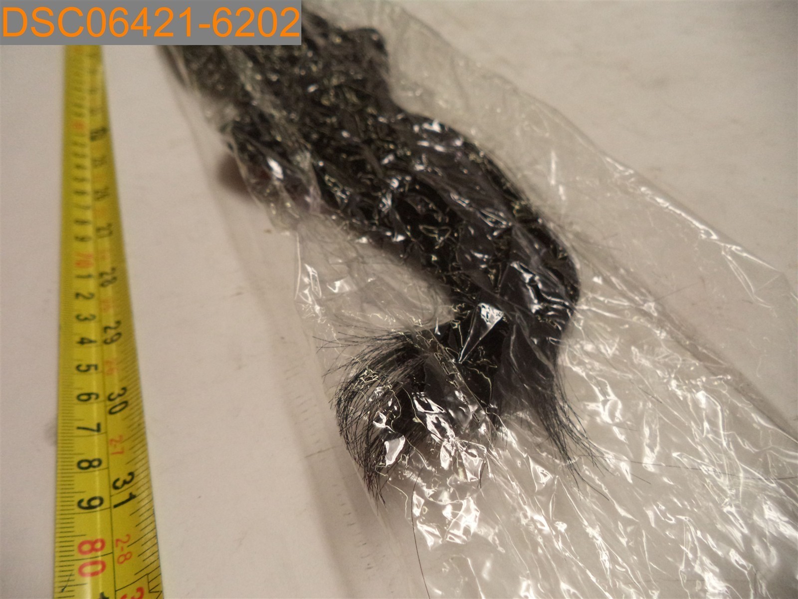 Violet Brazillian Natural Hair 100% Remy Human Hair Yaki 20″ Long Extensions #1B