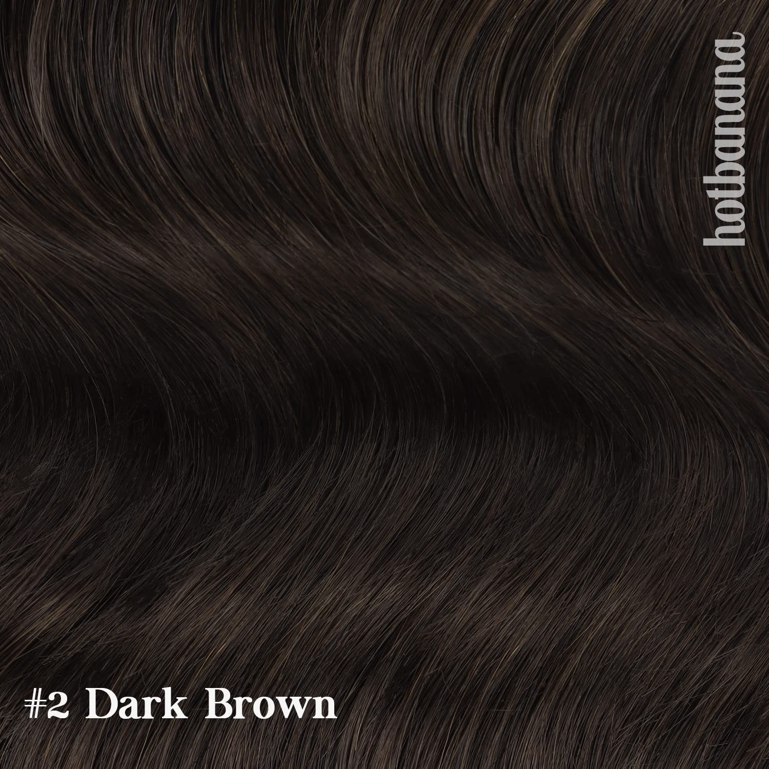 Effortless Volume with Dark Brown 18 Inch Clip In Hair Extensions, 120g Set