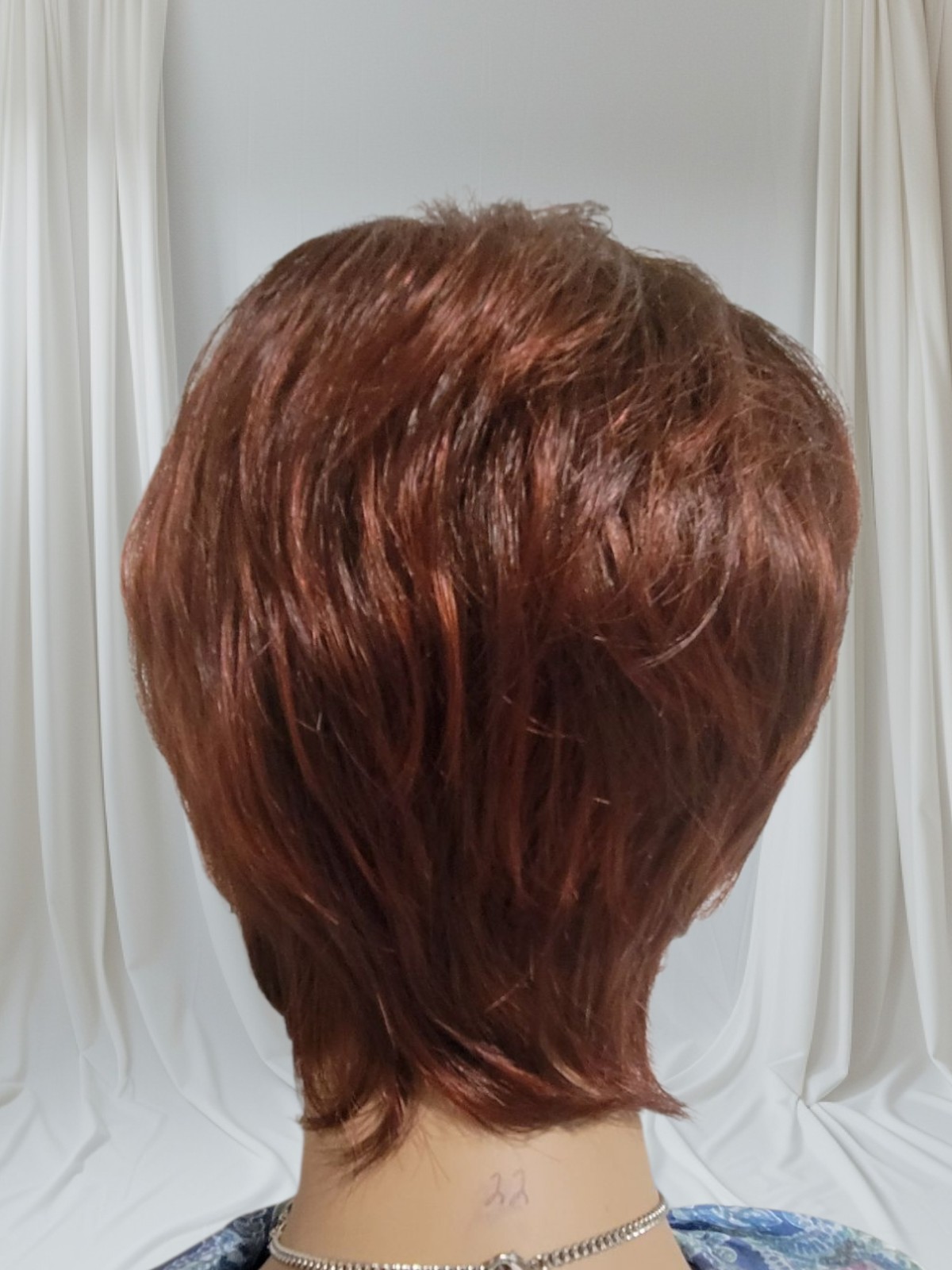 Elle | Envy wigs | Open Top. DARK RED. BNIB WITH TAGS