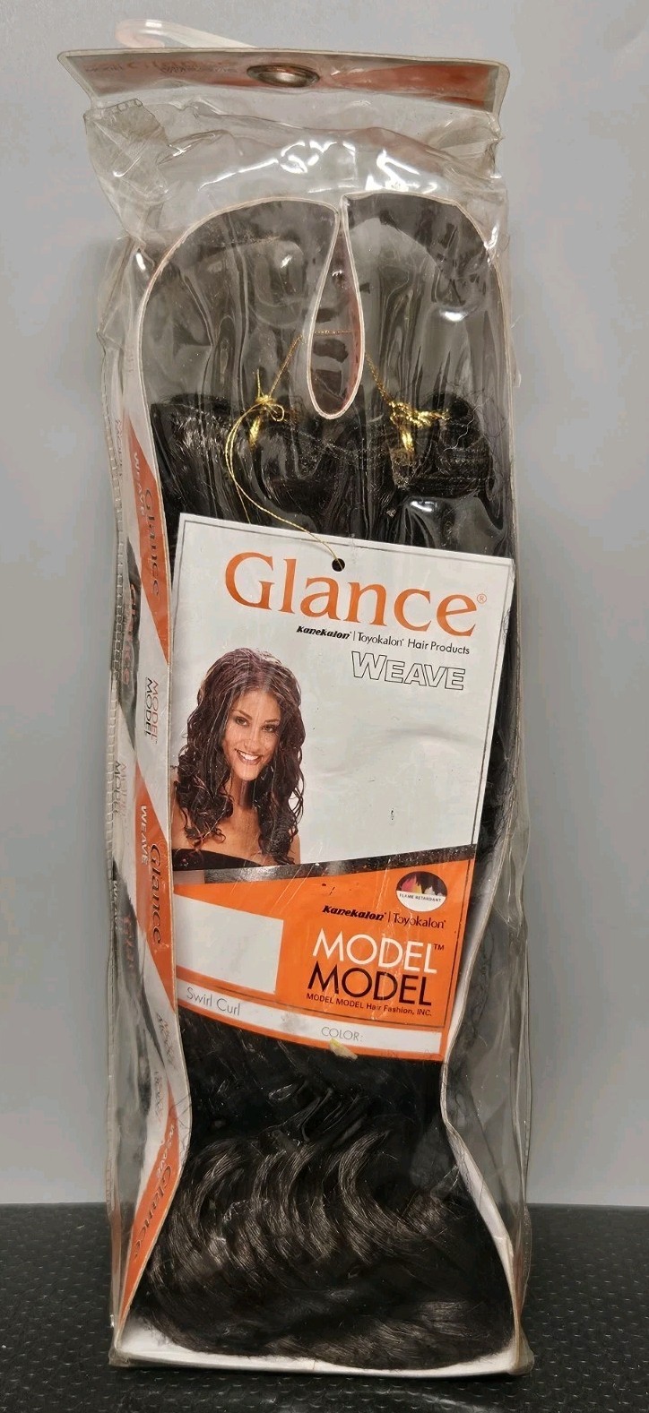 Model Model Hair Fashion Weave Swirl Curl Color 4 B *Rips In Plastic Packaging*
