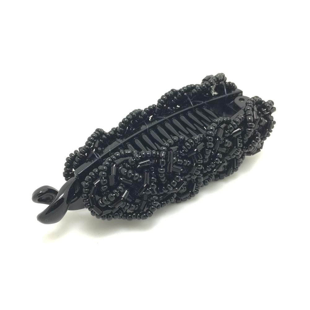 Meilliwish Noble Beautiful Lady Banana Hair 1 Count (Pack of 1), (3.2″)Black