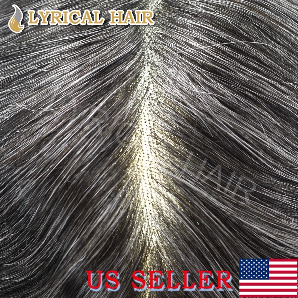Lyrical Hair Mens Toupee Fine Mono Lace Human Hair System Monofilament Hairpiece