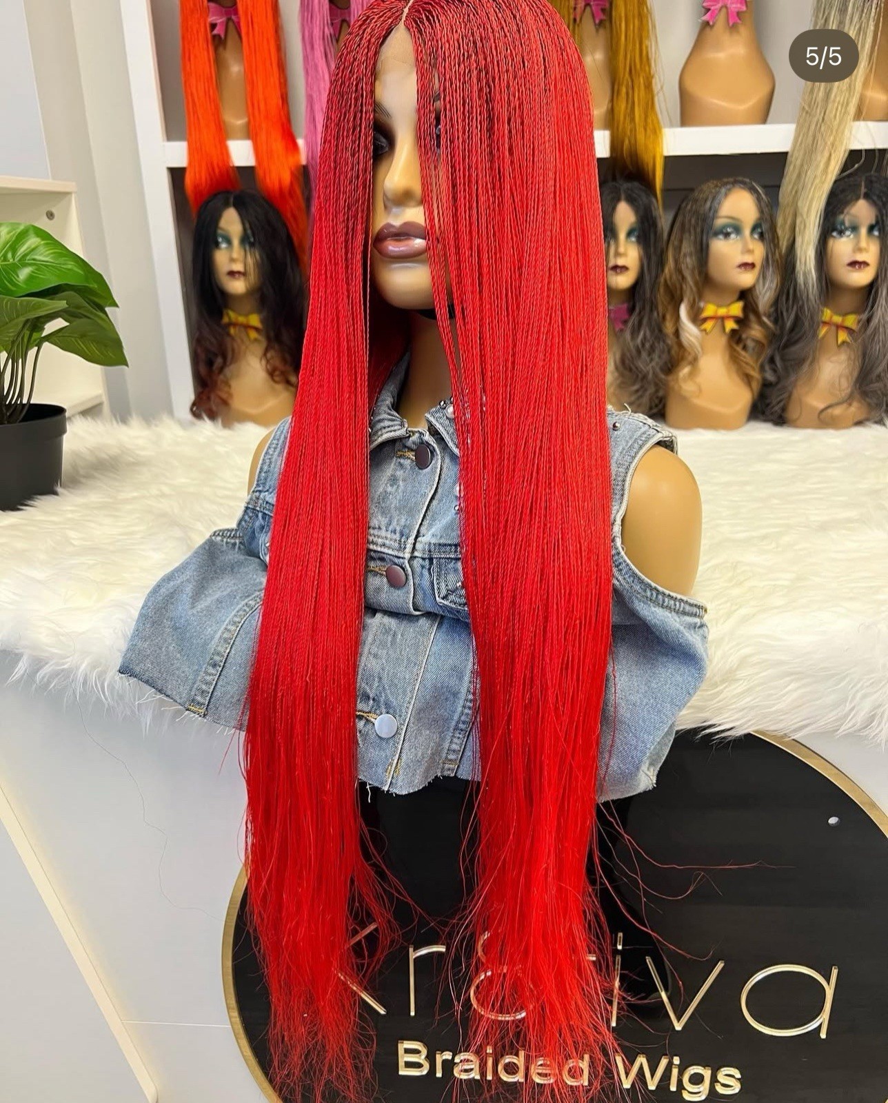 Handmade Braided Wig| Micro Twist Braids|Nano braids| Million braidREADY TO SHIP