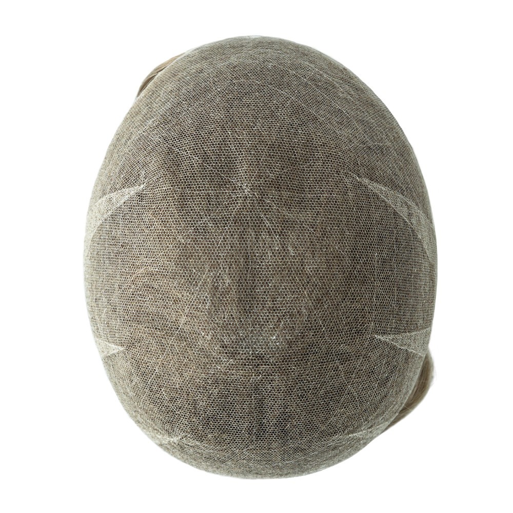 Toupee For Mens Human Hair New! Swiss Lace Replecement System Natural Hairpieces