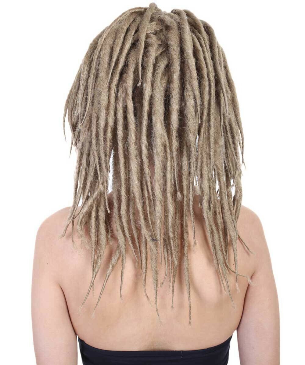 Adult Women’s Deluxe Brown Dreadlocks Wig,HW-1522A