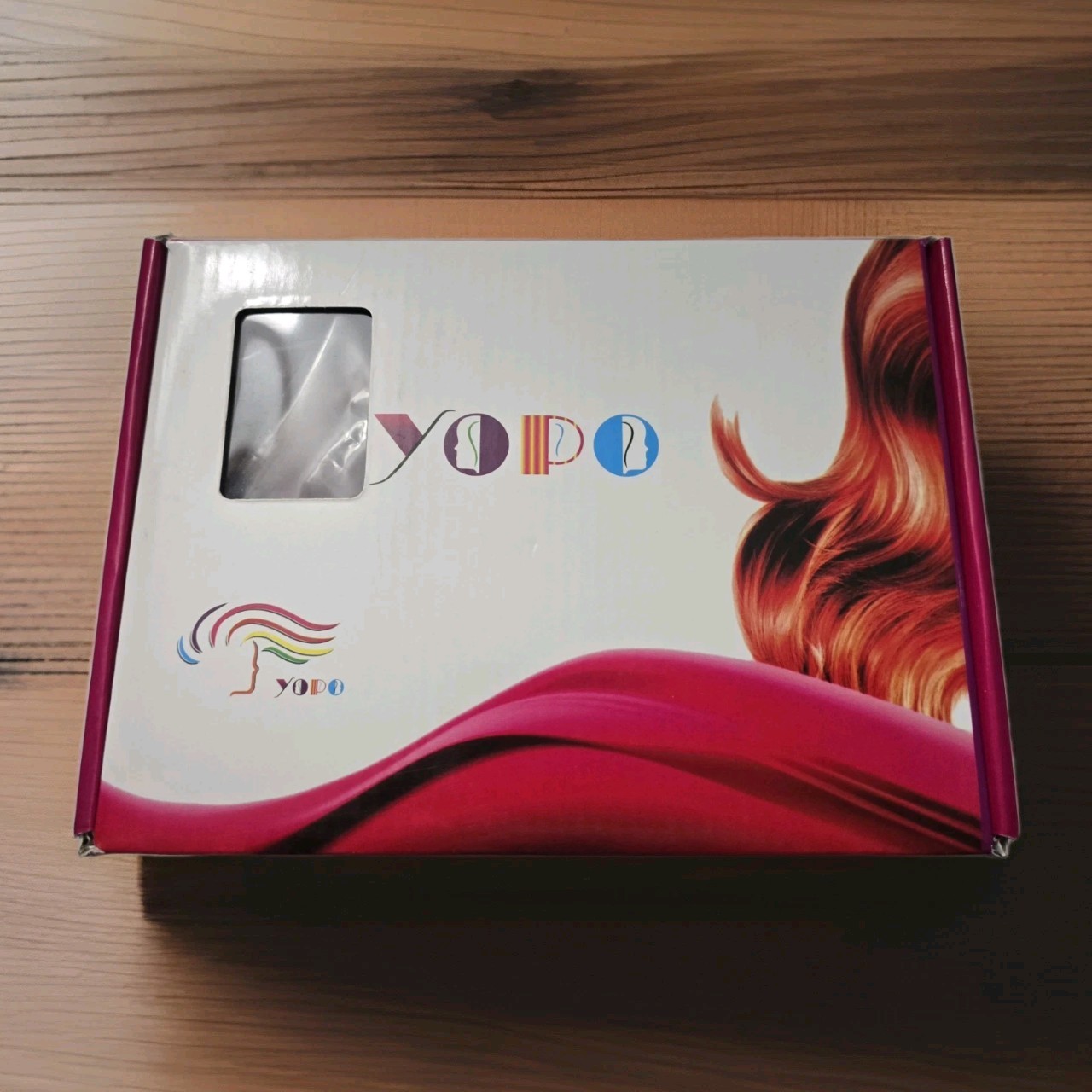 NEW Yopo 28″ Wig Long Stume Wine Red, Cosplay, Halloween, Any Day