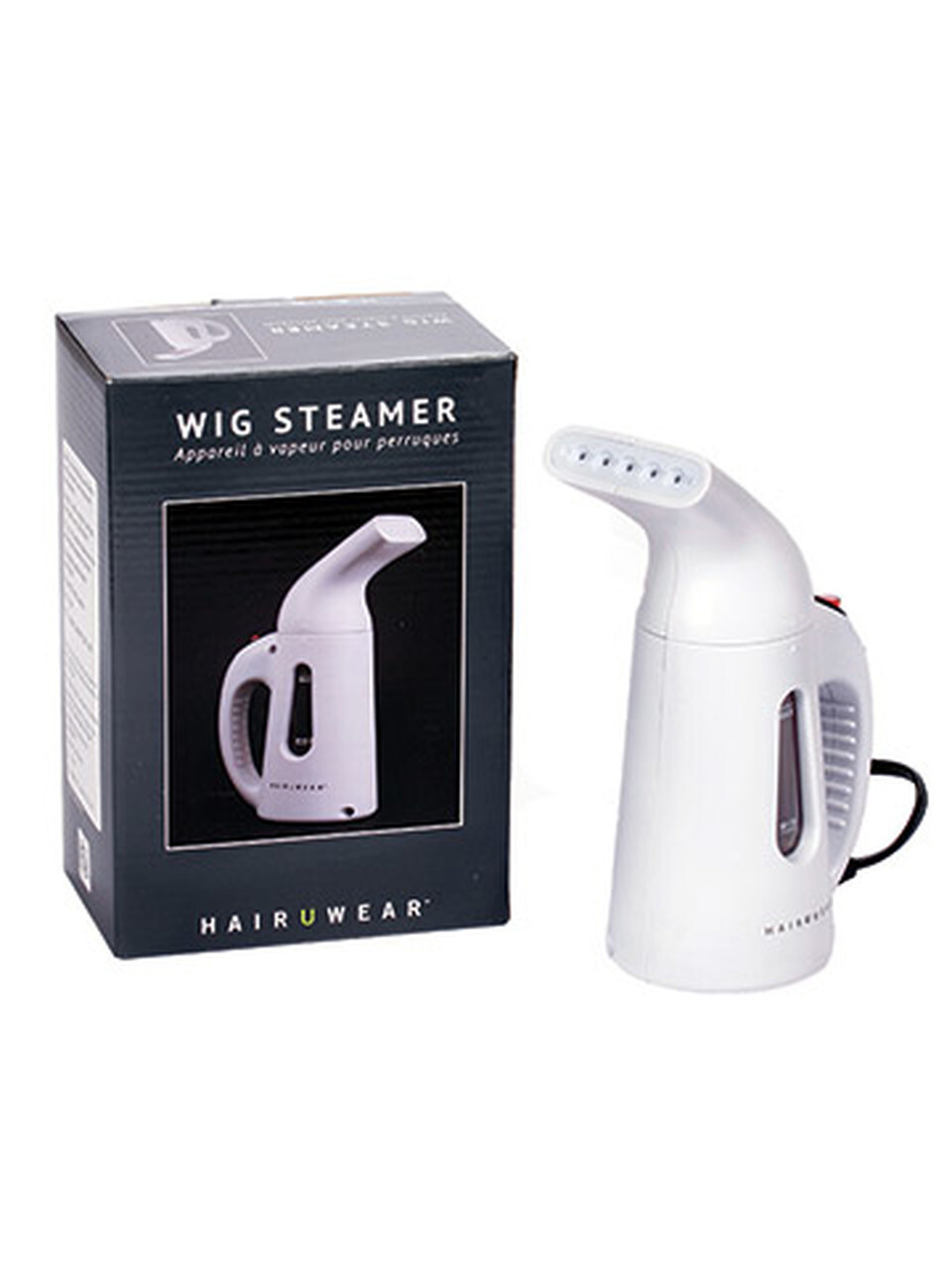 HAIRUWEAR Electric Wig Steamer for Restyling Synthetic & Human Hair Wigs