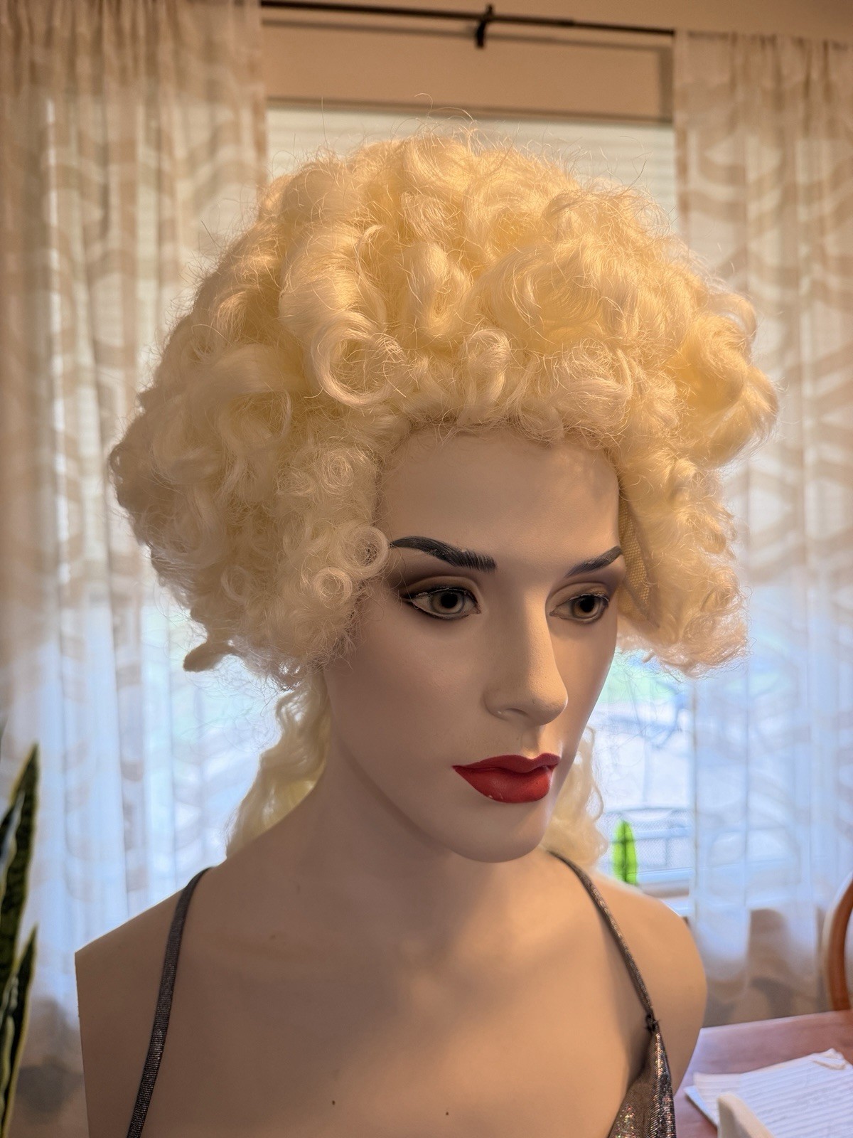 Blonde Marie Antoinette Women’s Wig with Vintage Volume NEW