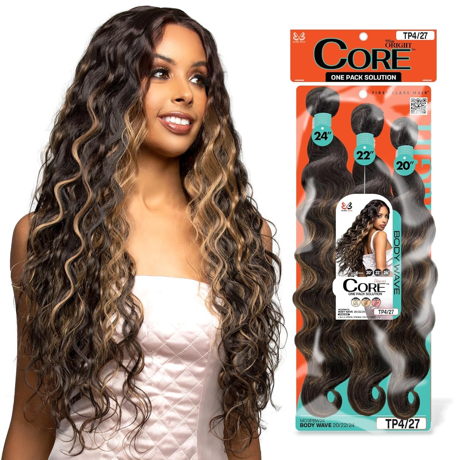BOBBI BOSS Miss Origin CORE Synthetic Weave Multi Bundle Body Wave (20, 22, 24
