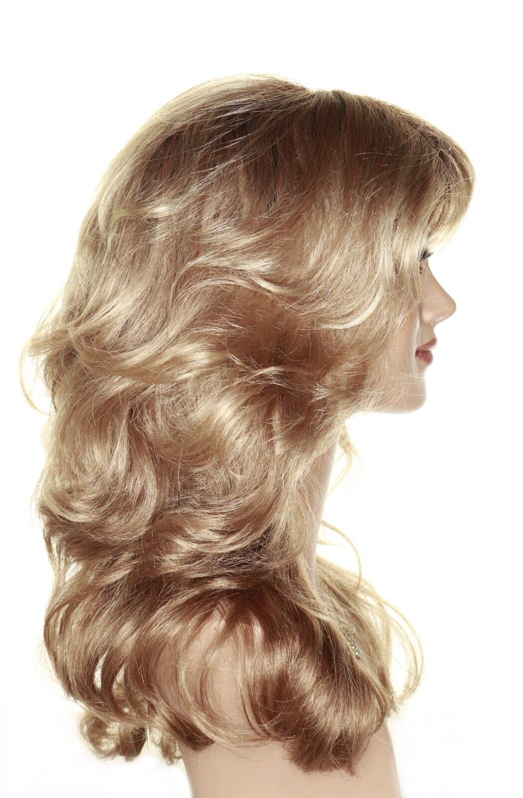 Christine | Envy Wigs | Monopart | Lace Front | Sparkling Champagne
