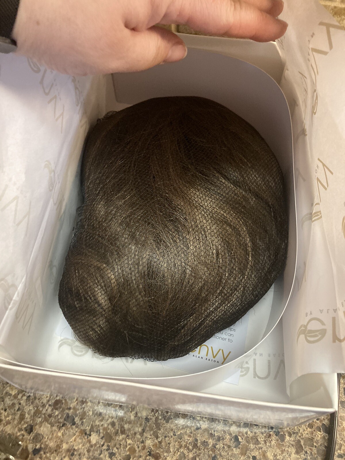 BRITTANEY Wig by ENVY Espresso Mono Top Lace Front Brittany Unworn