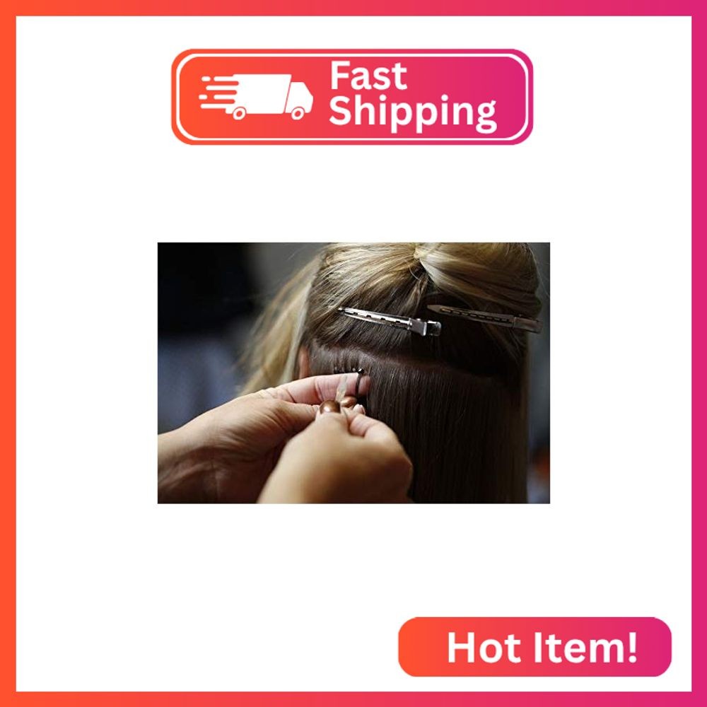 Prolinks- 500 pcs Premium Silicone Lined Copper Micro Rings Beads Tubes For I-Ti