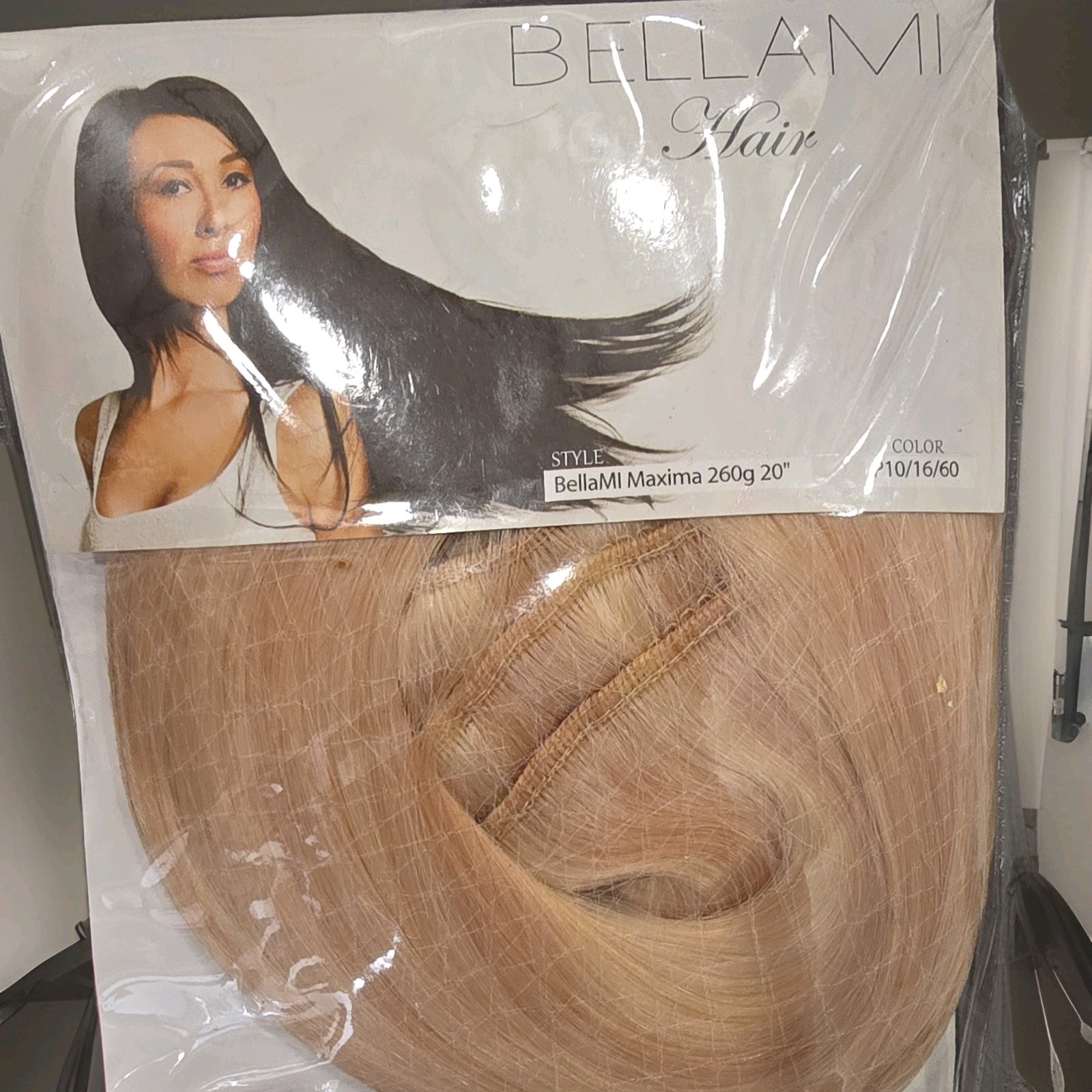 BELLAMI Maxima Hair Extensions P10/16/60 Blonde 20in 260g MPN 181016