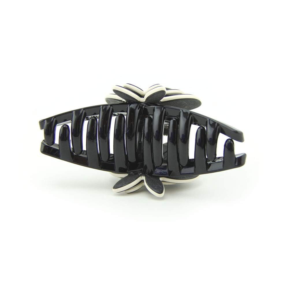 Meilliwish Noble Little Butterfly Women Ponytail Holder Hair Claw Clip Black