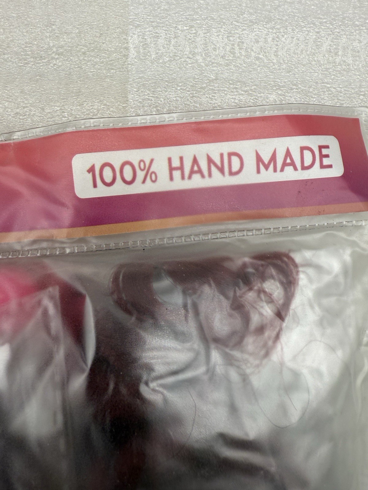 100% HandMade Deep Wave Crochet Hair Deep Curly Extensions 11″ Burgundy Red READ
