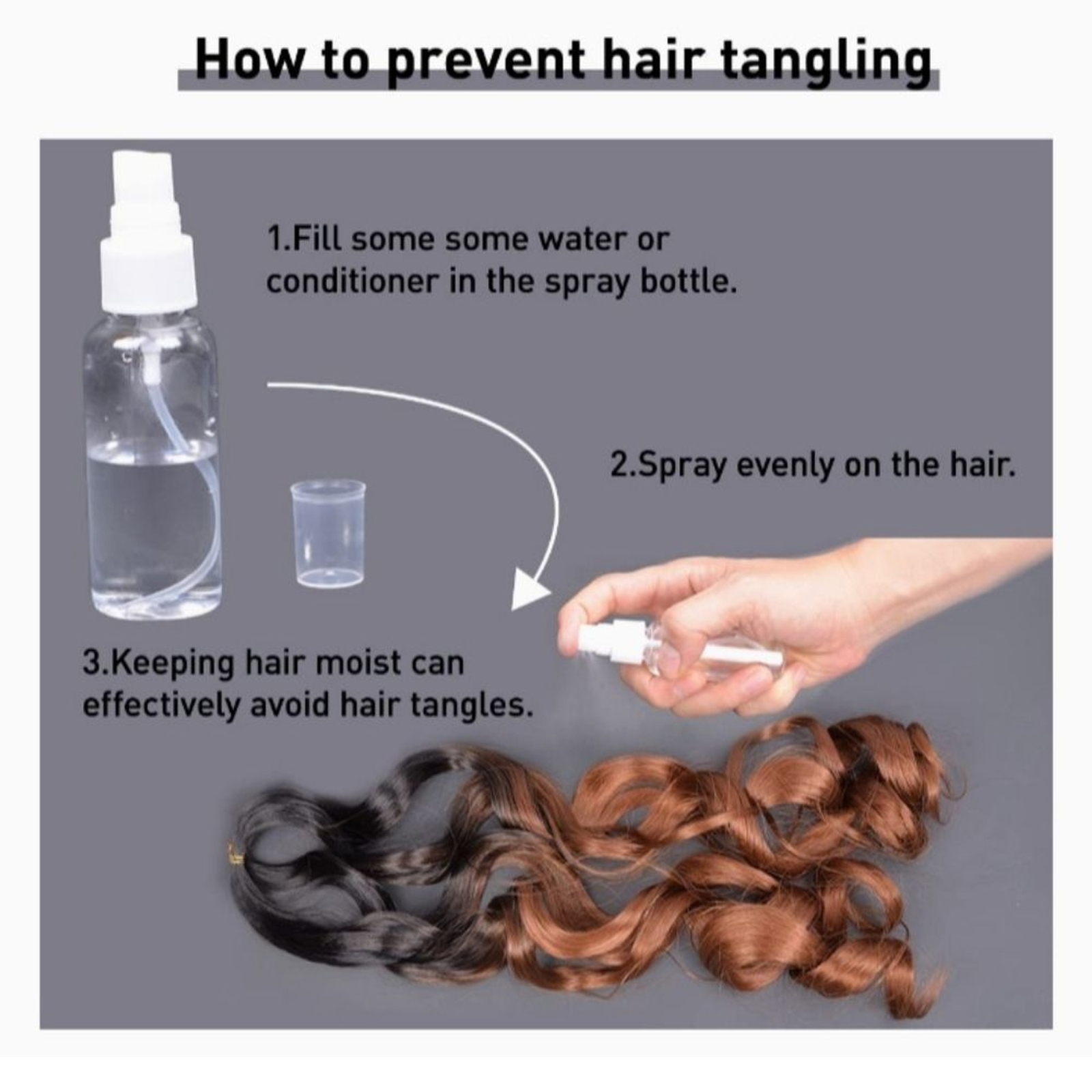 Synthetic Blonde Braiding Hair 24 inch, 8pcs / Pack