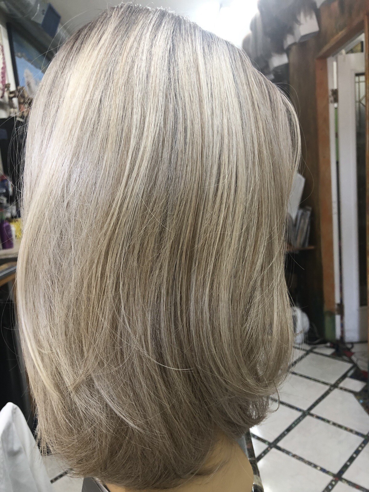 NICE MOVE Raquel Welch Wig RL19/23SShadedBiscuit HeatOK LaceFt MonoPart 5STARS