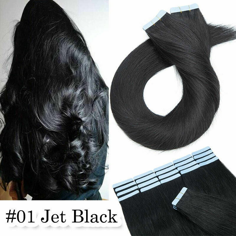 Seamless Tape in Hair Extensions Human Hair Invisible SkinWeft Fashion Remy Hair