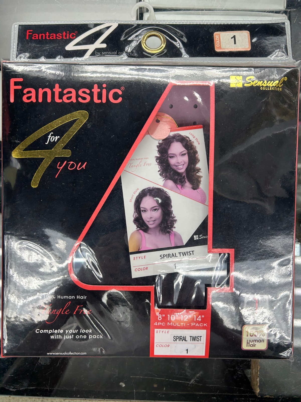 Sensual Collection 100% Human Hair for Weaving FANTASTIC 4 8″10″12″14″