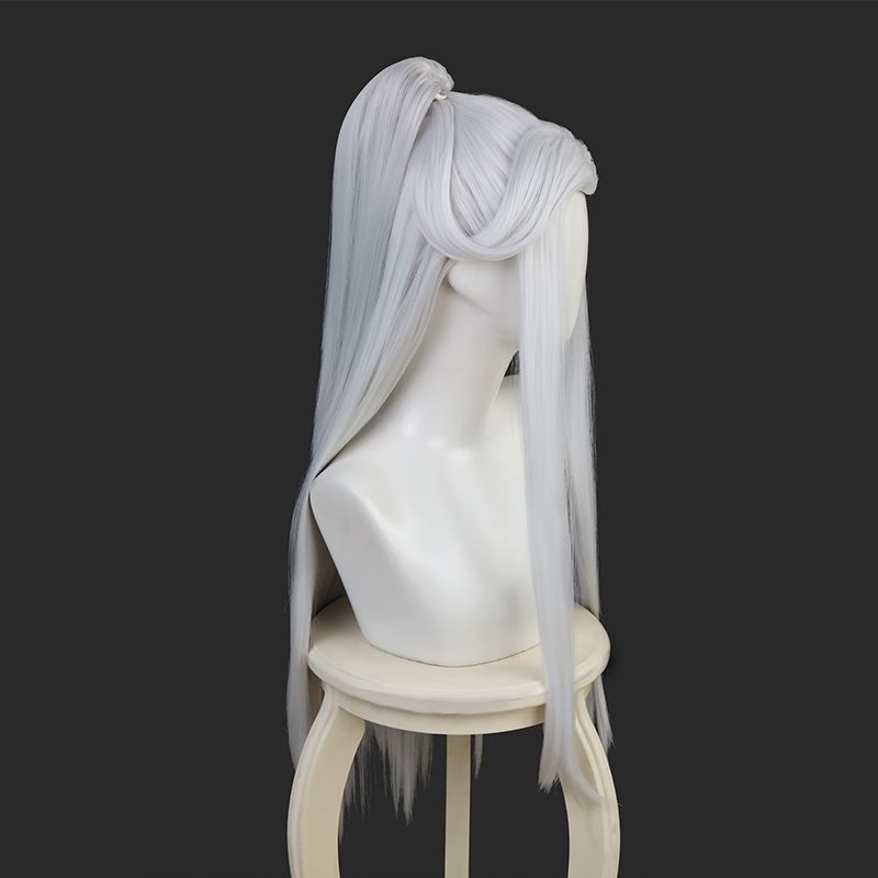 Heaven Official’s Blessing bai wuxiang long straight white wig
