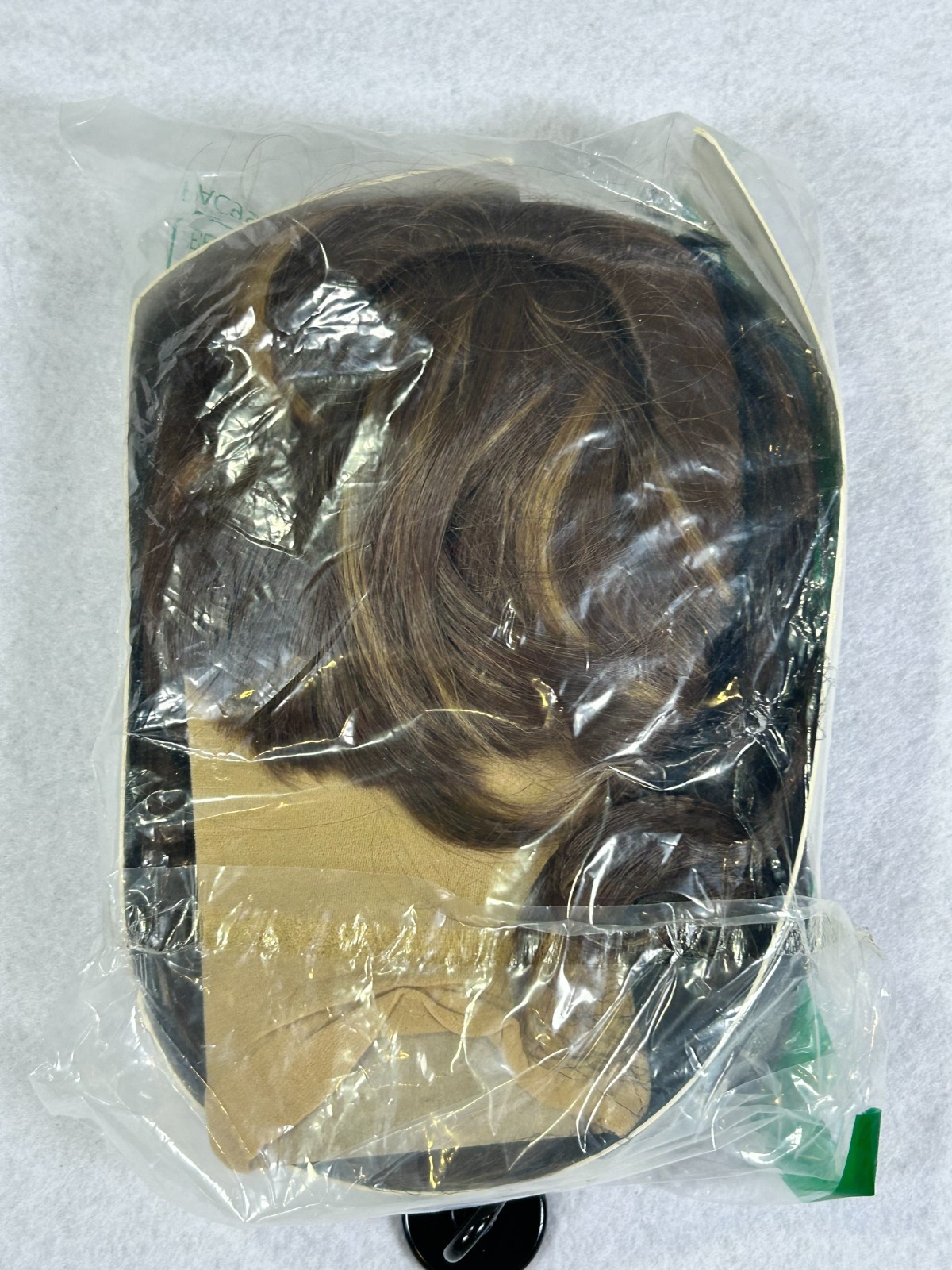 Topper Brown Blonde Highlight Wavy Synthetic Wiglet Adjustable NEW Open Box