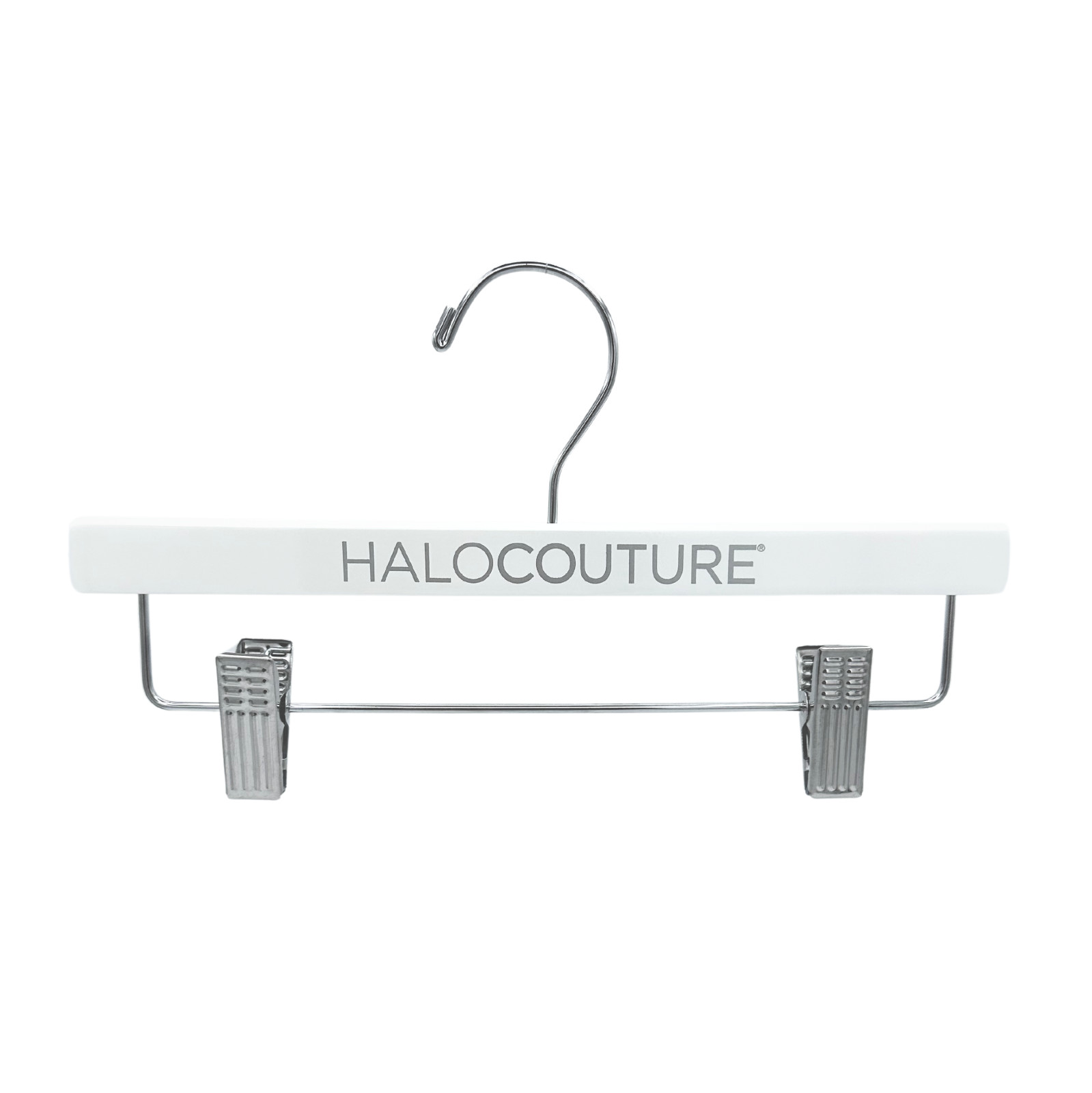 Halo Couture Extensions Hanger (Pack of 10, 20, 50, or 100 Wooden Hangers)