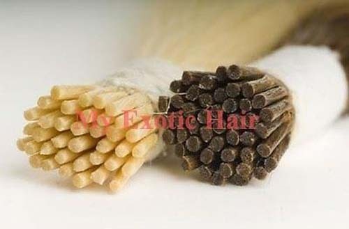 24″ Long Remy Fusion Stick Tip Itip Straight Human Hair Extensions 100g 100pcs