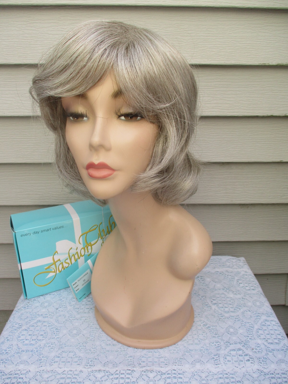 The Wig Company Wig FLIRTATIOUS Color 56 GRAY Classic Mid Length Style