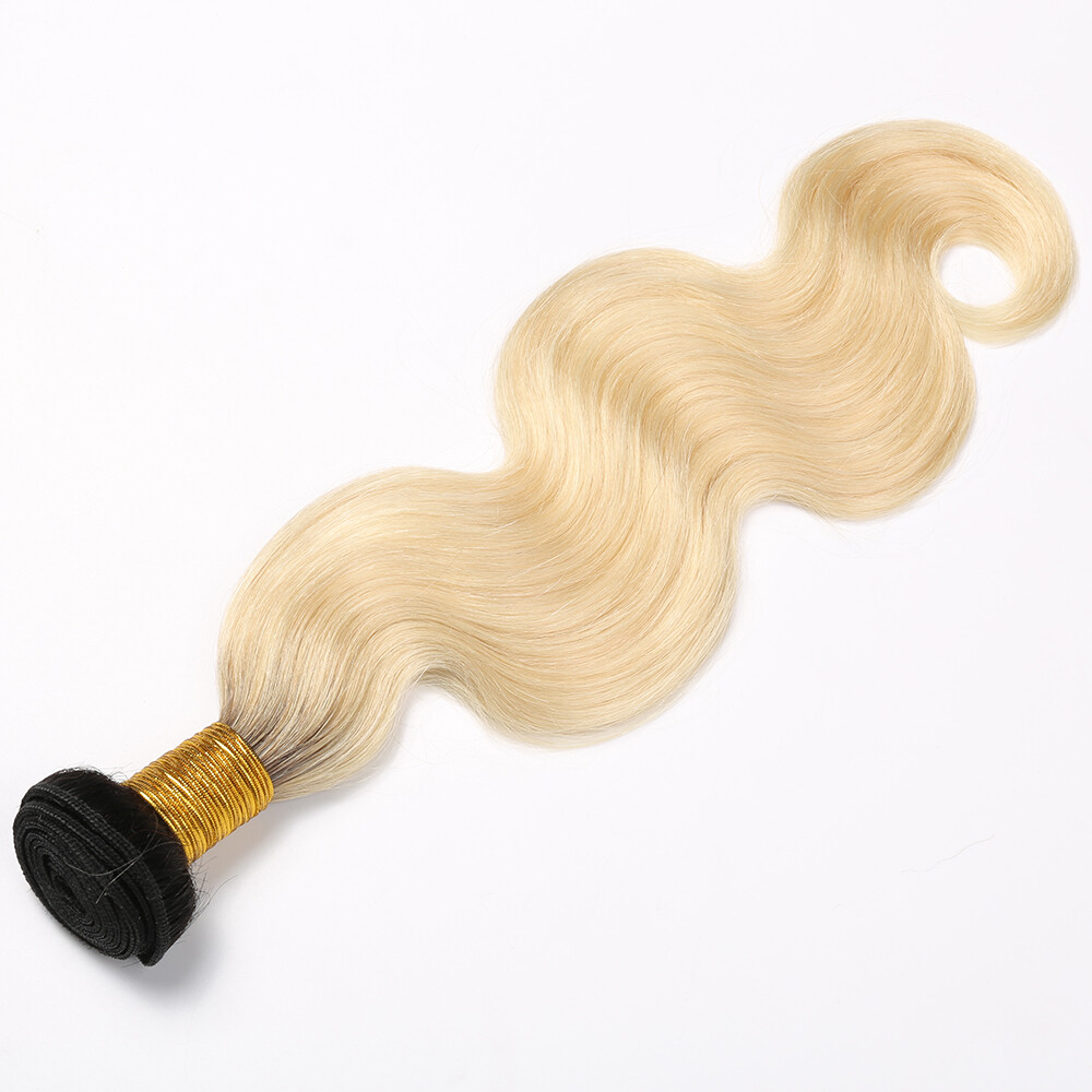 Ombre 8A Brazilian Virgin Human Hair Weft 1/3/4 Bundles Body Wave Hair Extension