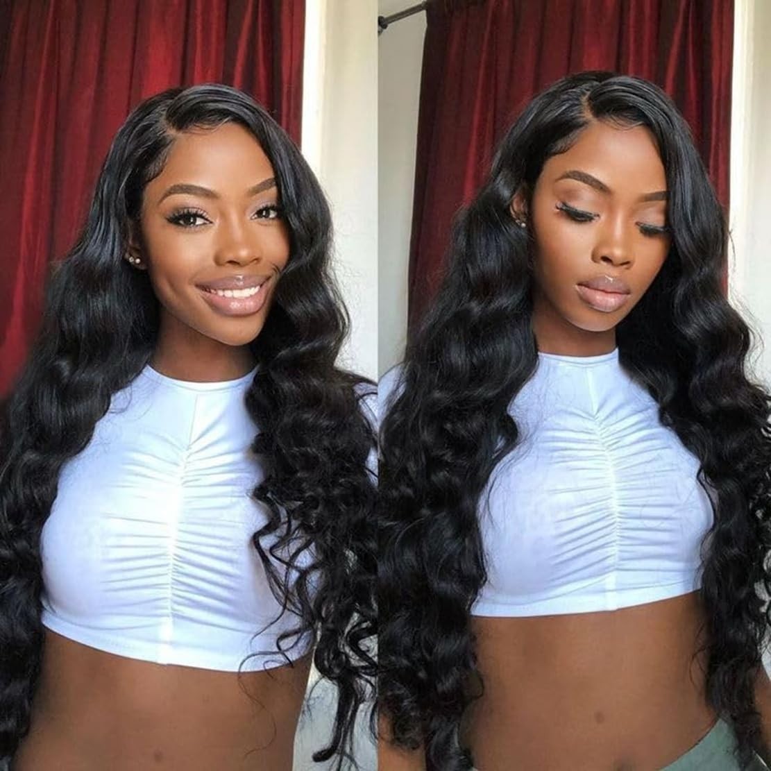Comfortable and Stylish Glueless U Part Wig – Water Wave, 14 Inch Adjustable
