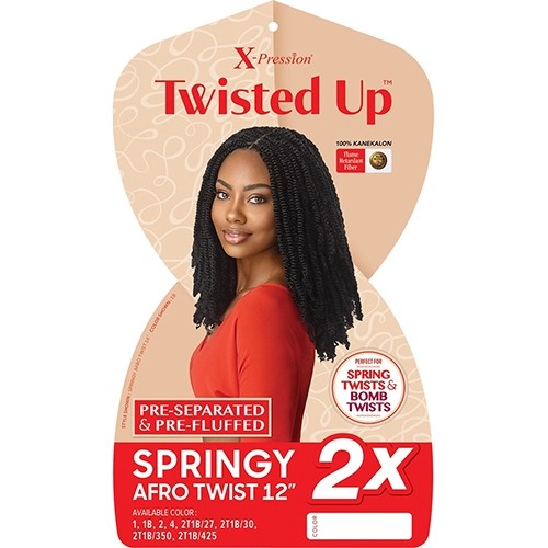 X-PRESSION – Springy Afro Twist 24″ 3X