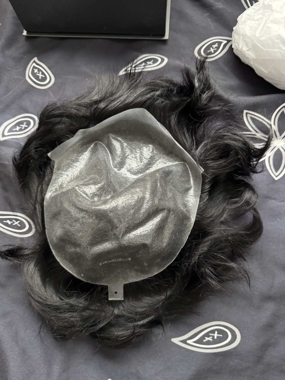 Lordhair Toupee, 100% Human Hair, 0.08 #1 Jet Black or #1B Natural Black
