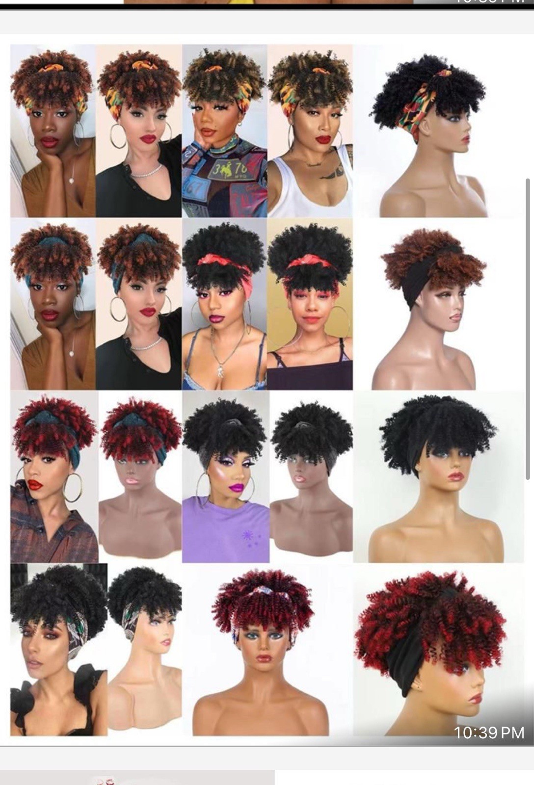 Onetide Human Hair Curly Lace Front Wig, 36in, Multi-Color for Women