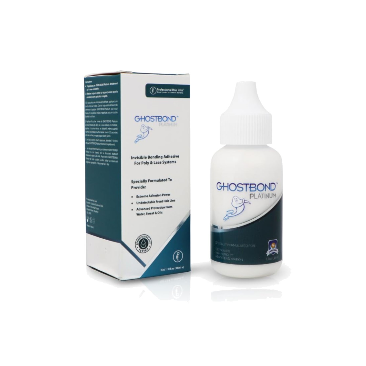 GHOSTBOND Platinum Wig Glue – Extreme Heat Resistant
