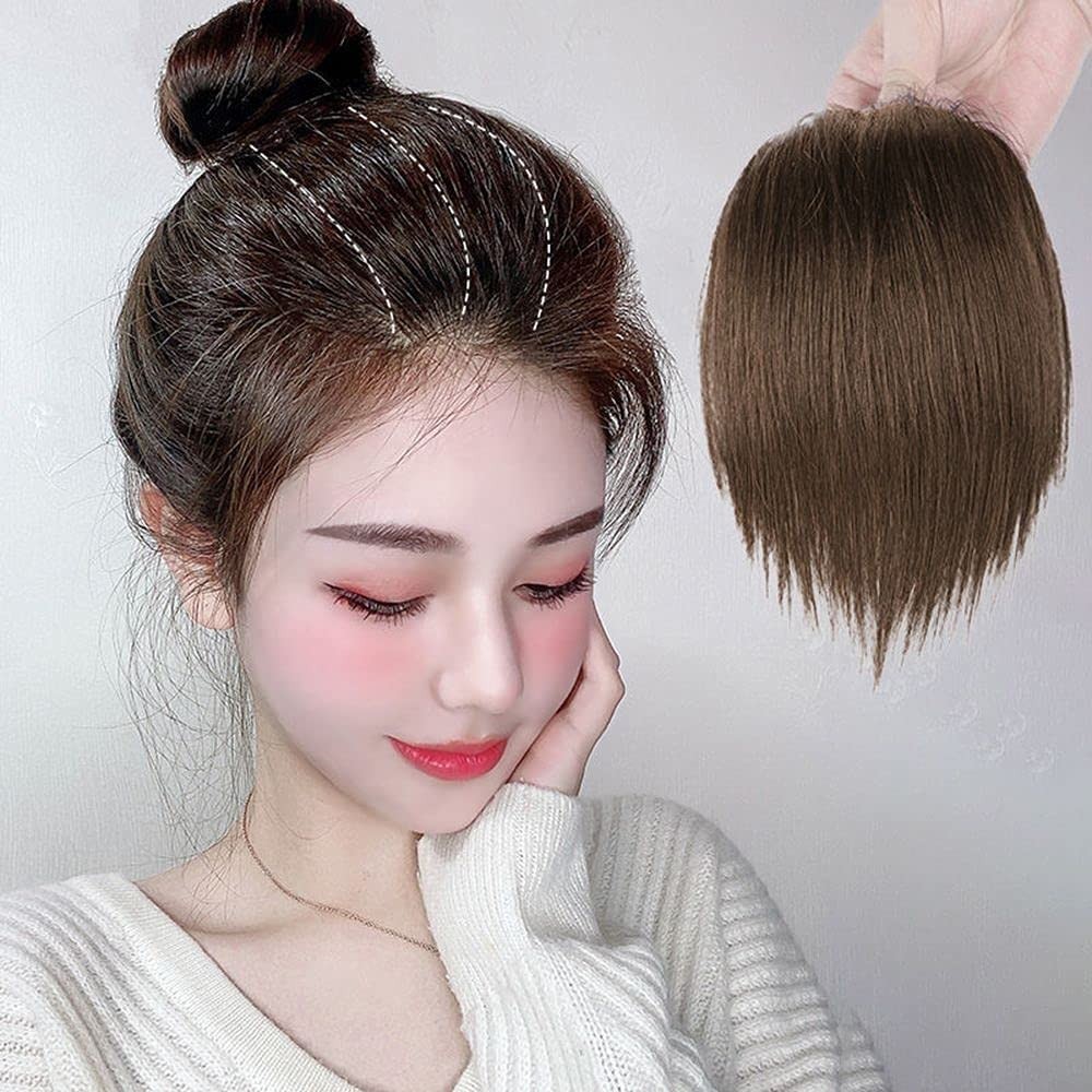 Seamless Black Hair Toppers – Versatile Clip-In Fringes & Accessories Included