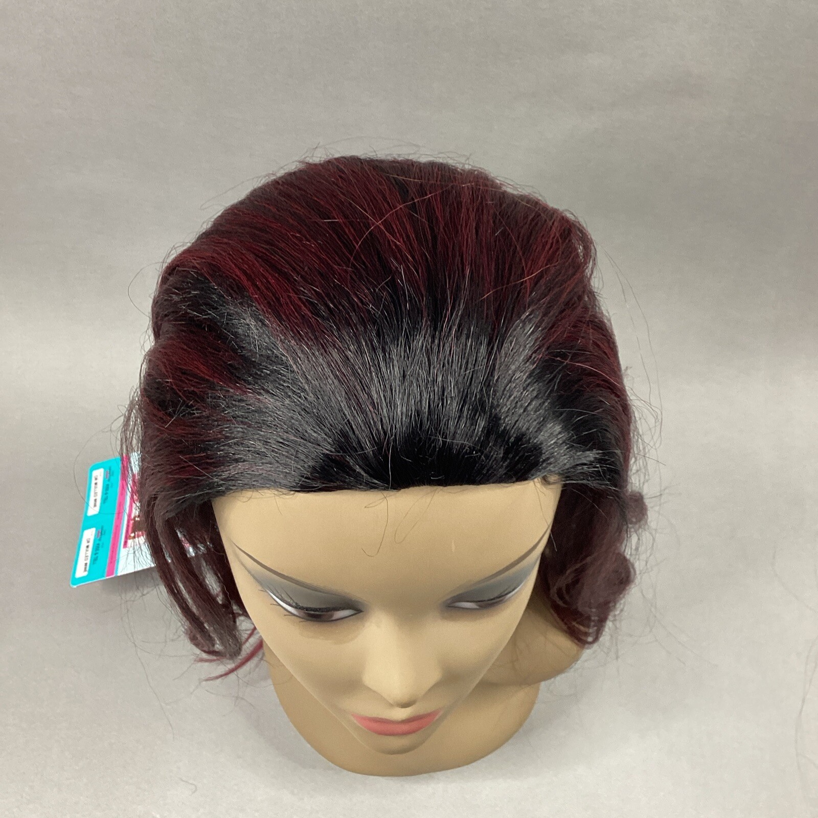 Converti-Cap + Wrap Pony Kiss & Tell #DR Mulled Wine Black Premium Synthetic Wig
