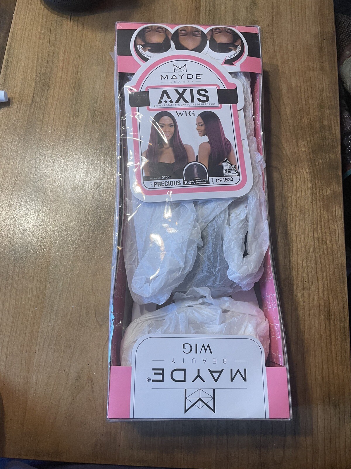 Mayde Axis Beauty Wig OP1B30 Precious Style