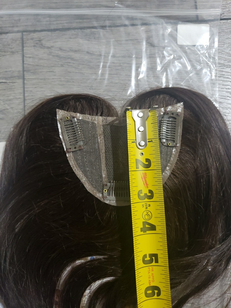 Hair Toppers for Women Real Human Hair Extensions 3.1″*4.3″ Swiss Base #2