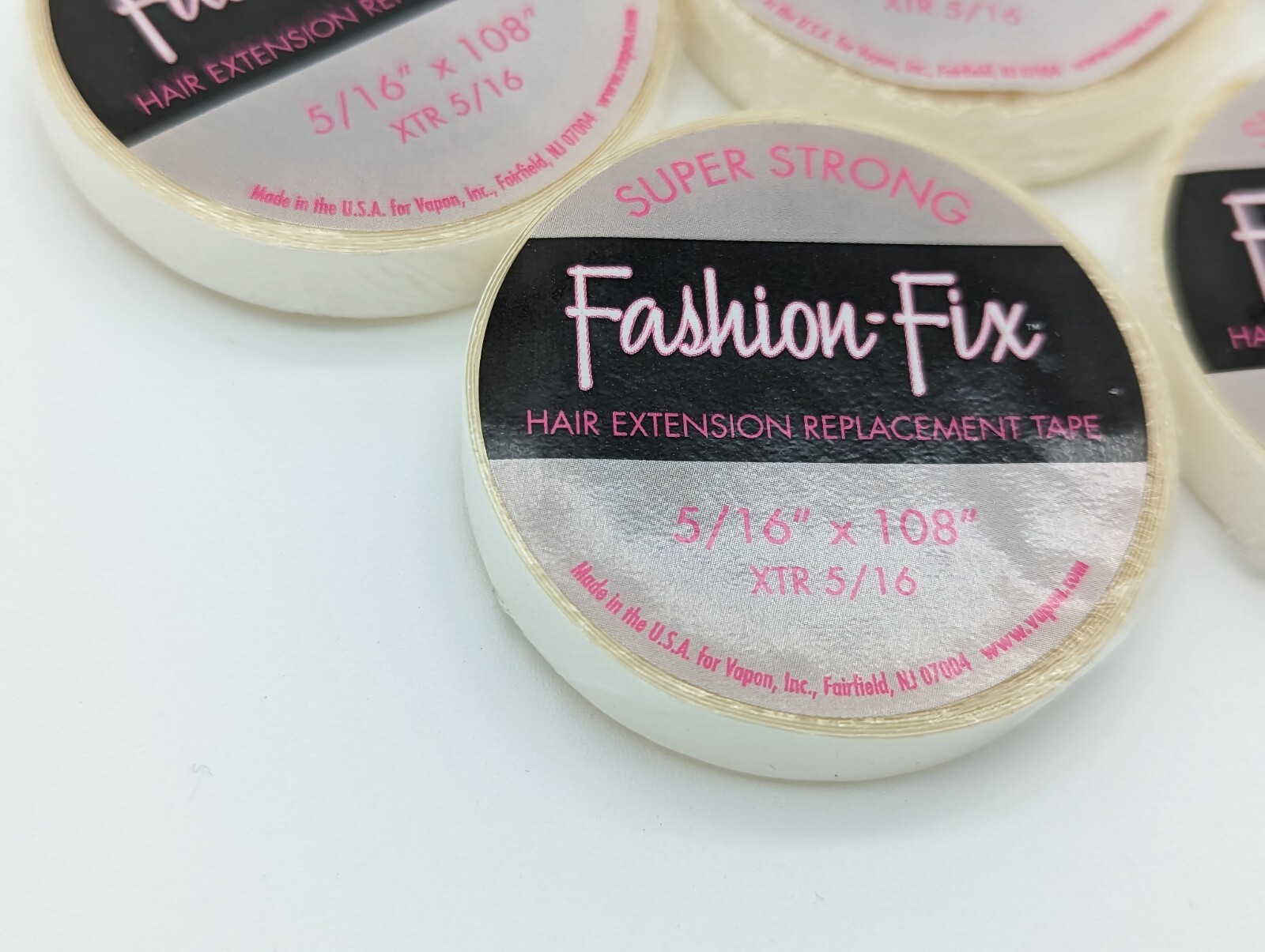 Fashion Fix Super Strong Hair Replacement & Extension Tape 5/16″ X 108″ Lot of 5