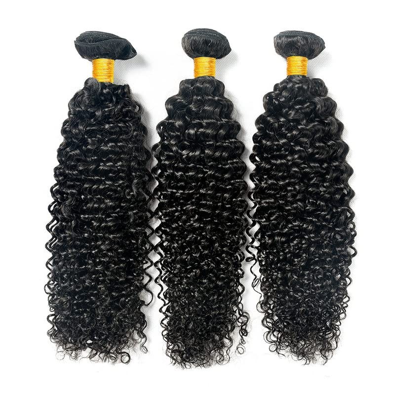 Mamart 26 28 30 Inch Curly Wave Human Hair Bundles Kinky Curly Bundles Hair
