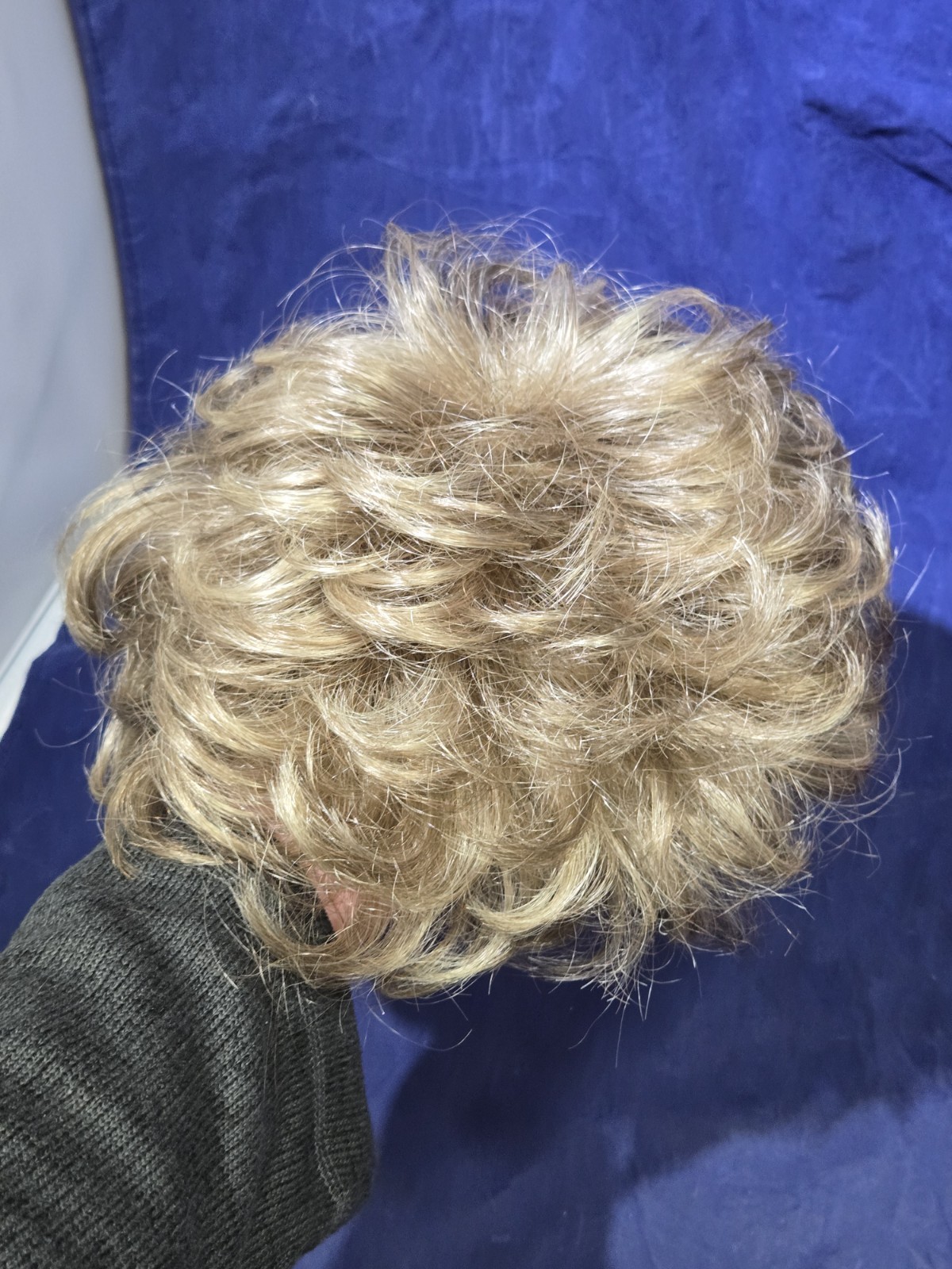 The Wig Company Tiffany Wig 18/22 Ash Blonde Frost Short Curly Voluminous TWC