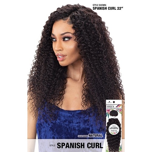 100% Virgin human hair- Spanish Curl Ibiza