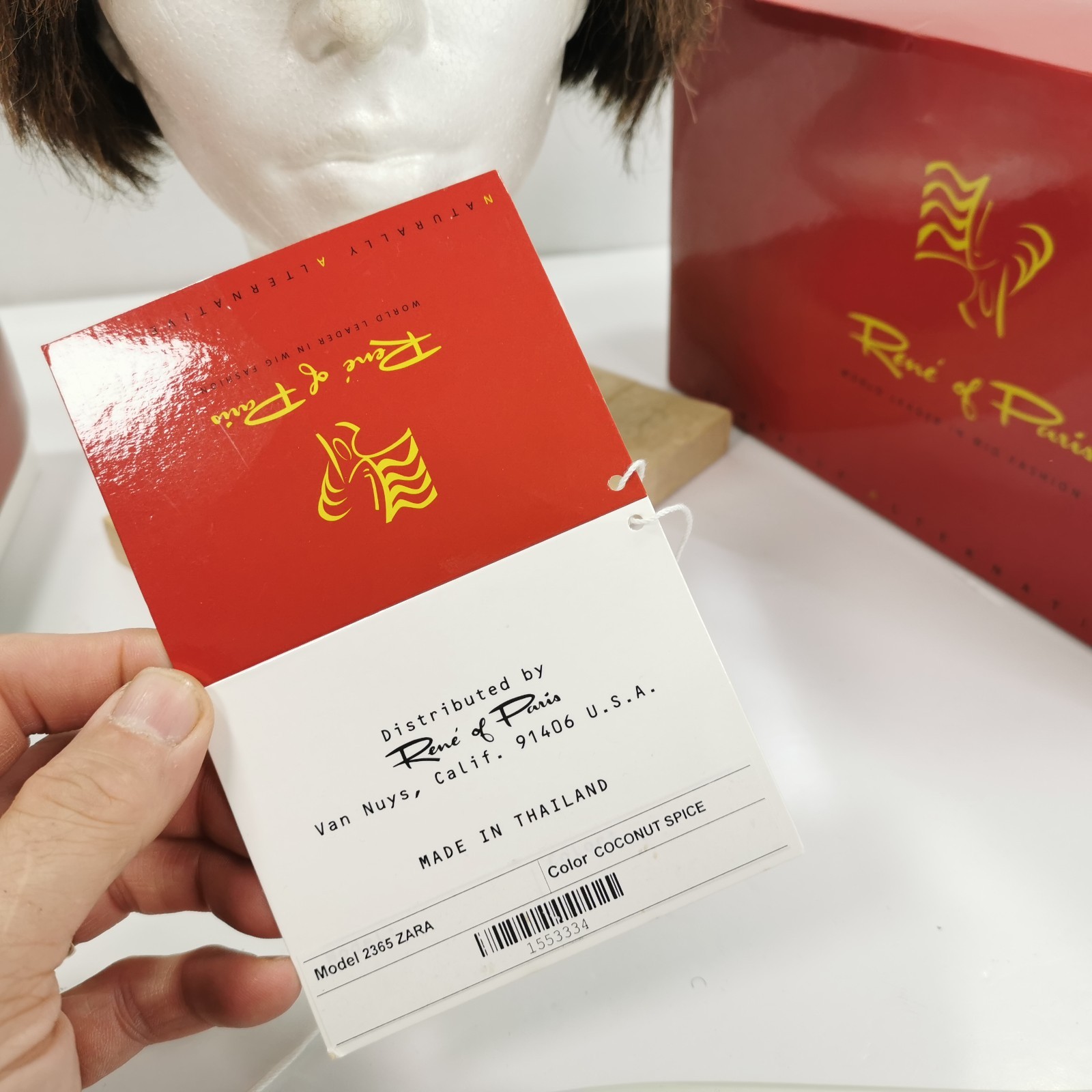 2x pair RENÉ OF PARIS SYNTHETIC WIG BUNDLE 2365 ZARA SALON COLORS PROJECT L