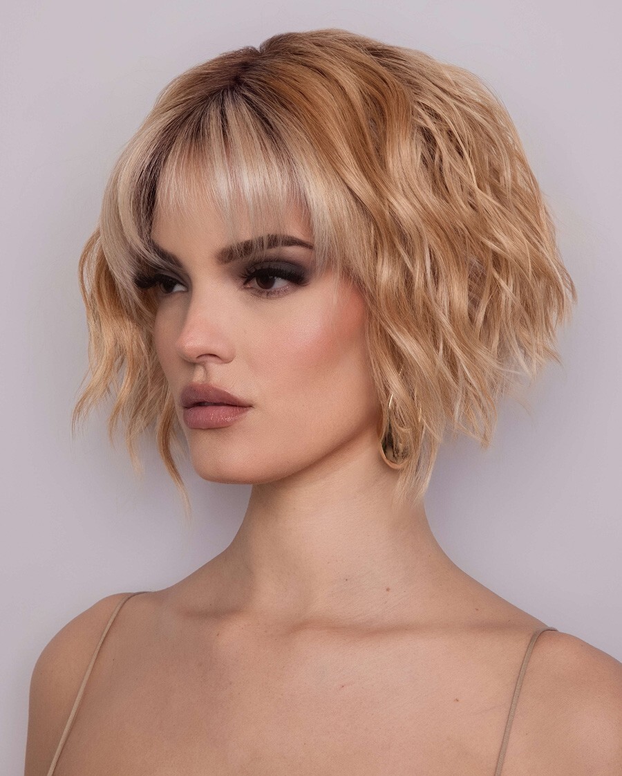 ROSANNA Wig by RENE OF PARIS *ANY COLOR HeatFriendly! Lace Frt +Ctr Lace Prt NEW