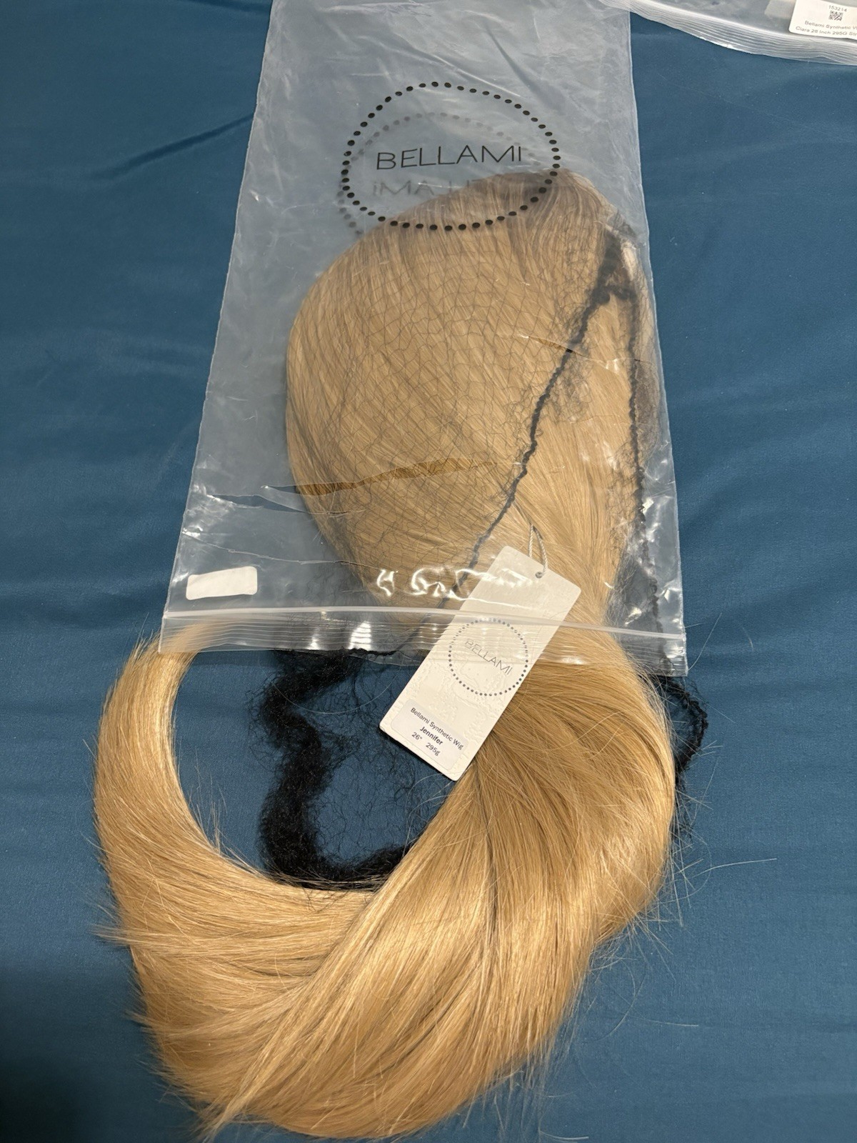 Bellami Jennifer 26 Inch Blonde Lace Front Wig New