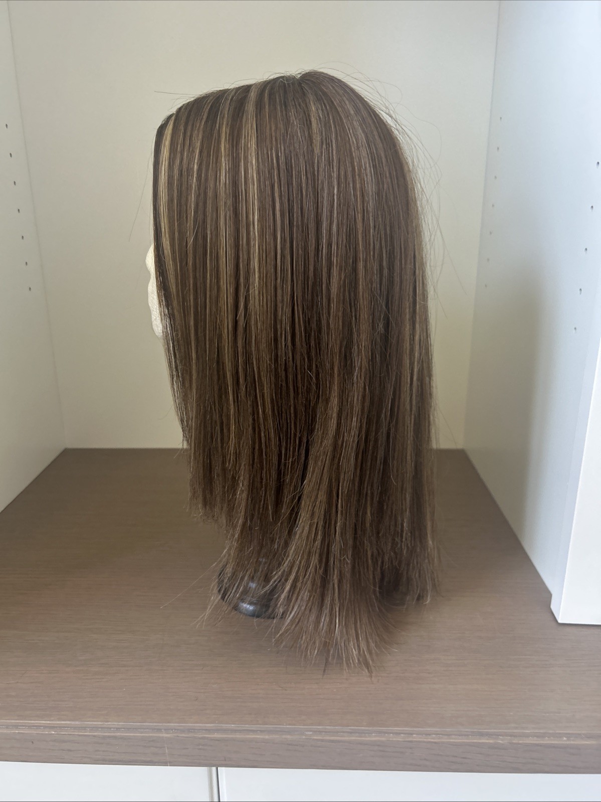 Estetica Wig Women Lochlan Caramel Kiss Mono Top Lace Front Trimmed Length