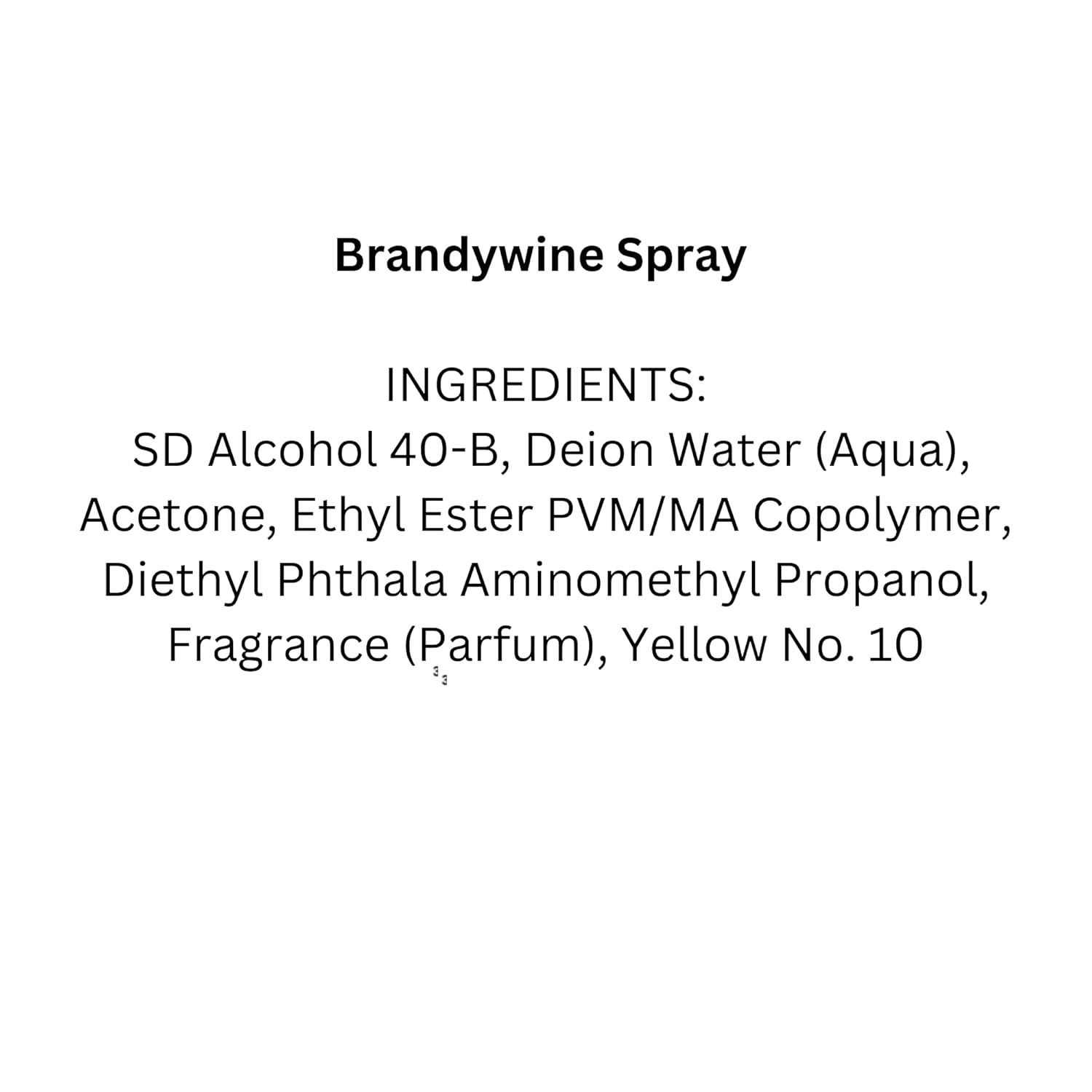 Brandywine Non-Aerosol Wig Spray for Synthetic & Natural Hair Wigs, Hairpieces &